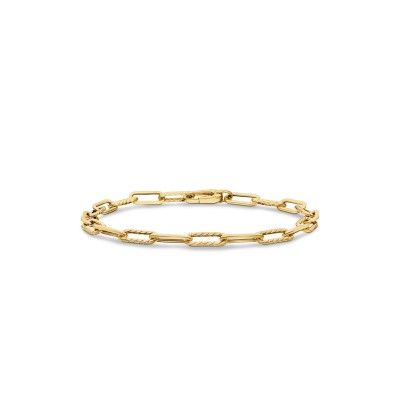 DAVID YURMAN DY MADISON CHAIN BRACELET 18K YELLOW GOLD, 4MM B17841 88